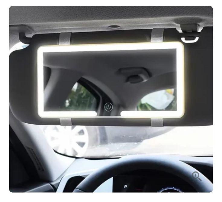 Espejo de auto Ilumina tu Belleza🪞✨