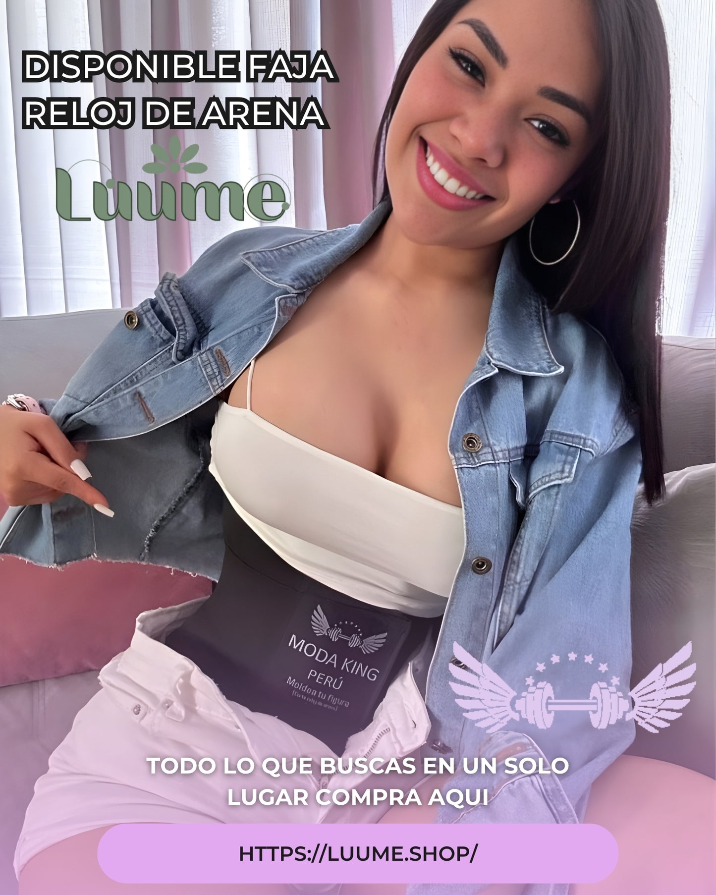 Faja Cinturilla Reloj De Arena Reductora